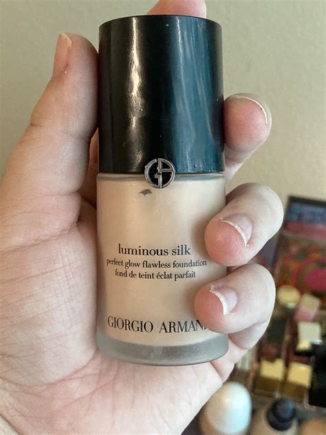 giorgio armani foundation hype.